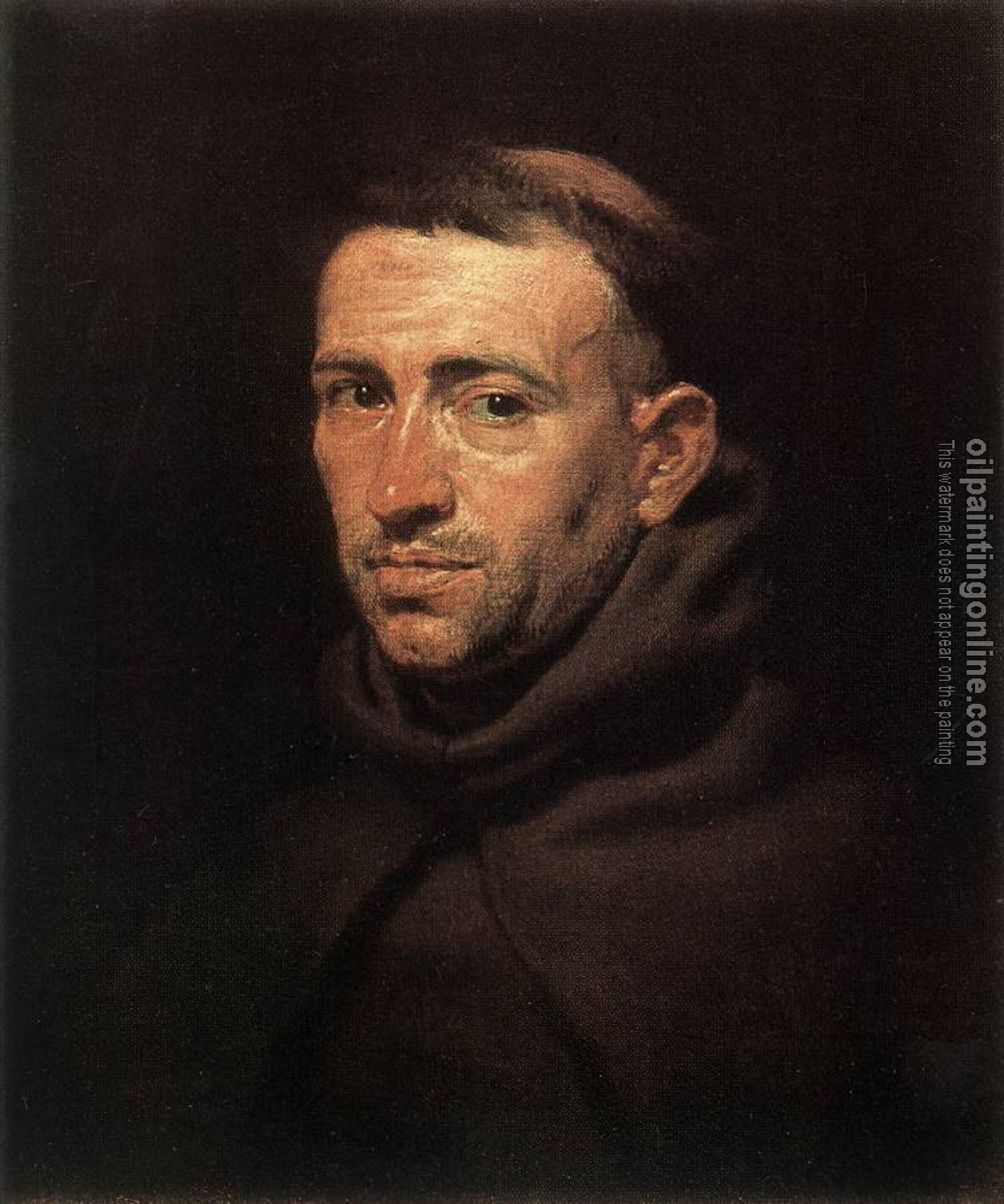 Rubens, Peter Paul - Head of a Franciscan Friar